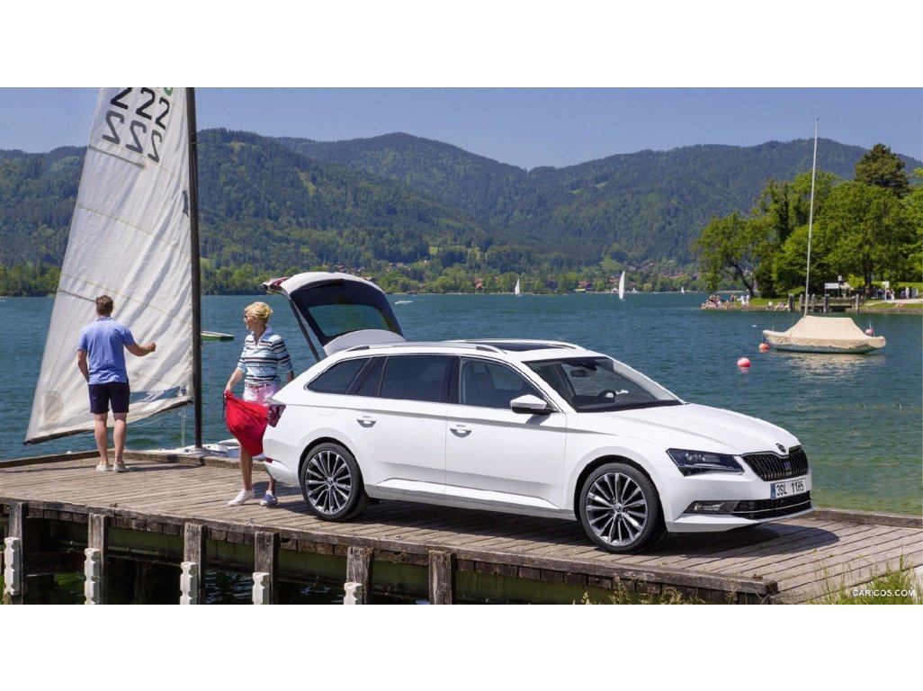 Automatické otevírání kufru Škoda Superb III combi